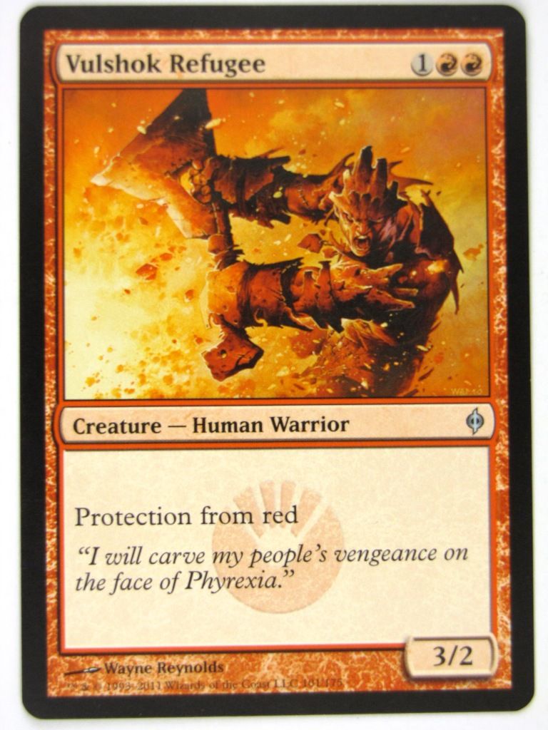MTG Magic: the Gathering Cards: VULSHOK REFUGEE: NPH