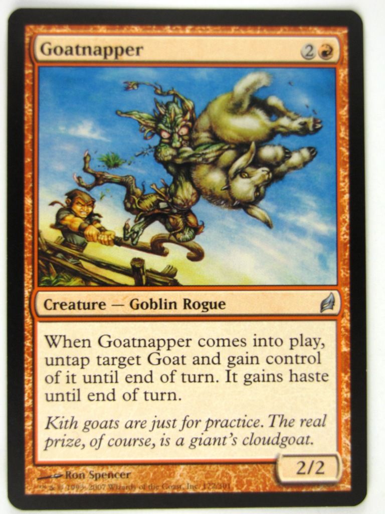 MTG Magic: the Gathering Cards: GOATNAPPER: LRW Archeron MTG Magic: the Gathering Cards: GOATNAPPER: LRW Archeron