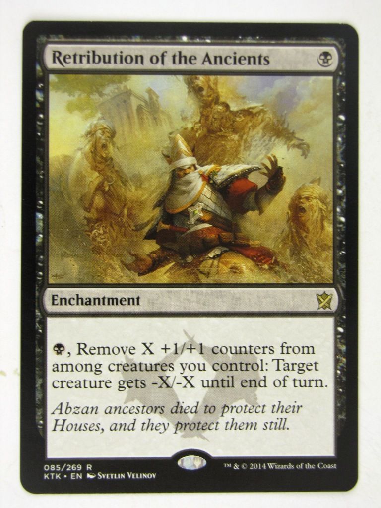 MTG Magic Cards: RETRIBUTION OF THE ANCIENTS # 15B57