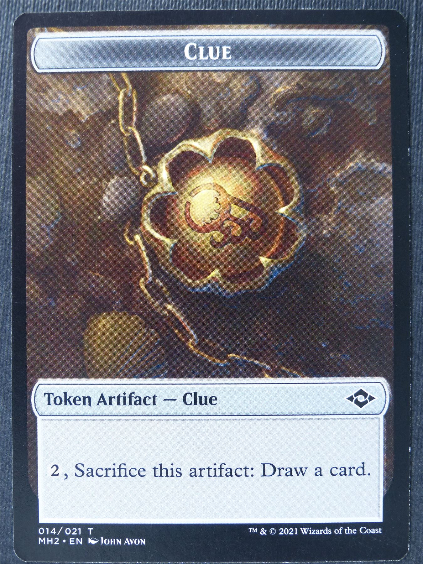 Clue Token - Mtg Card #3TJ