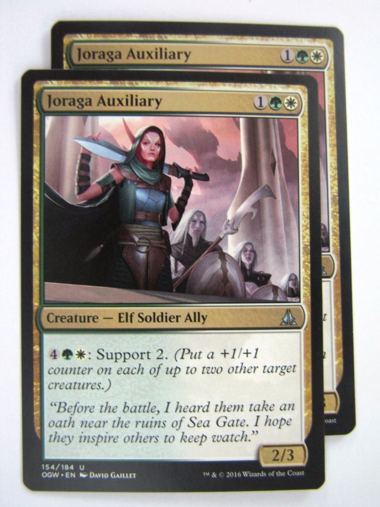 MTG Magic Cards: Oath of the Gatewatch: JORAGA AUXILIARY x2 # 4J42