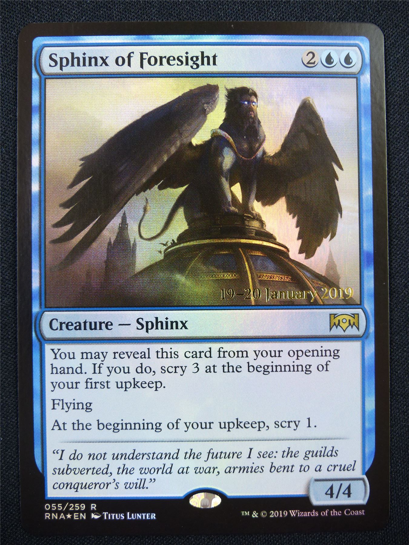 Sphinx of Foresight Pre-Release Promo Foil - Mtg Card #1Q4