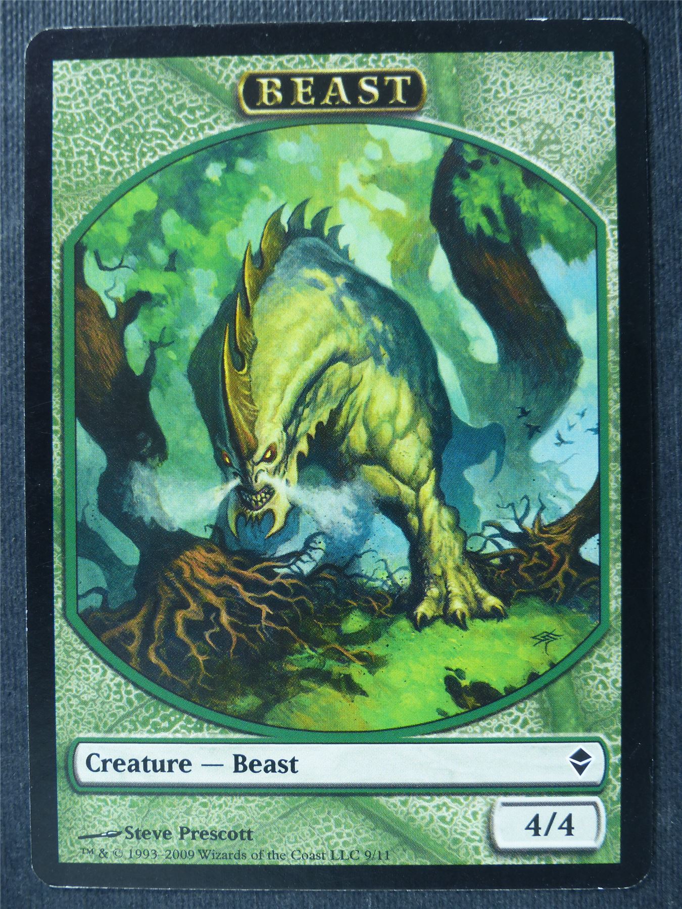 Beast Token - Mtg Card #3WY