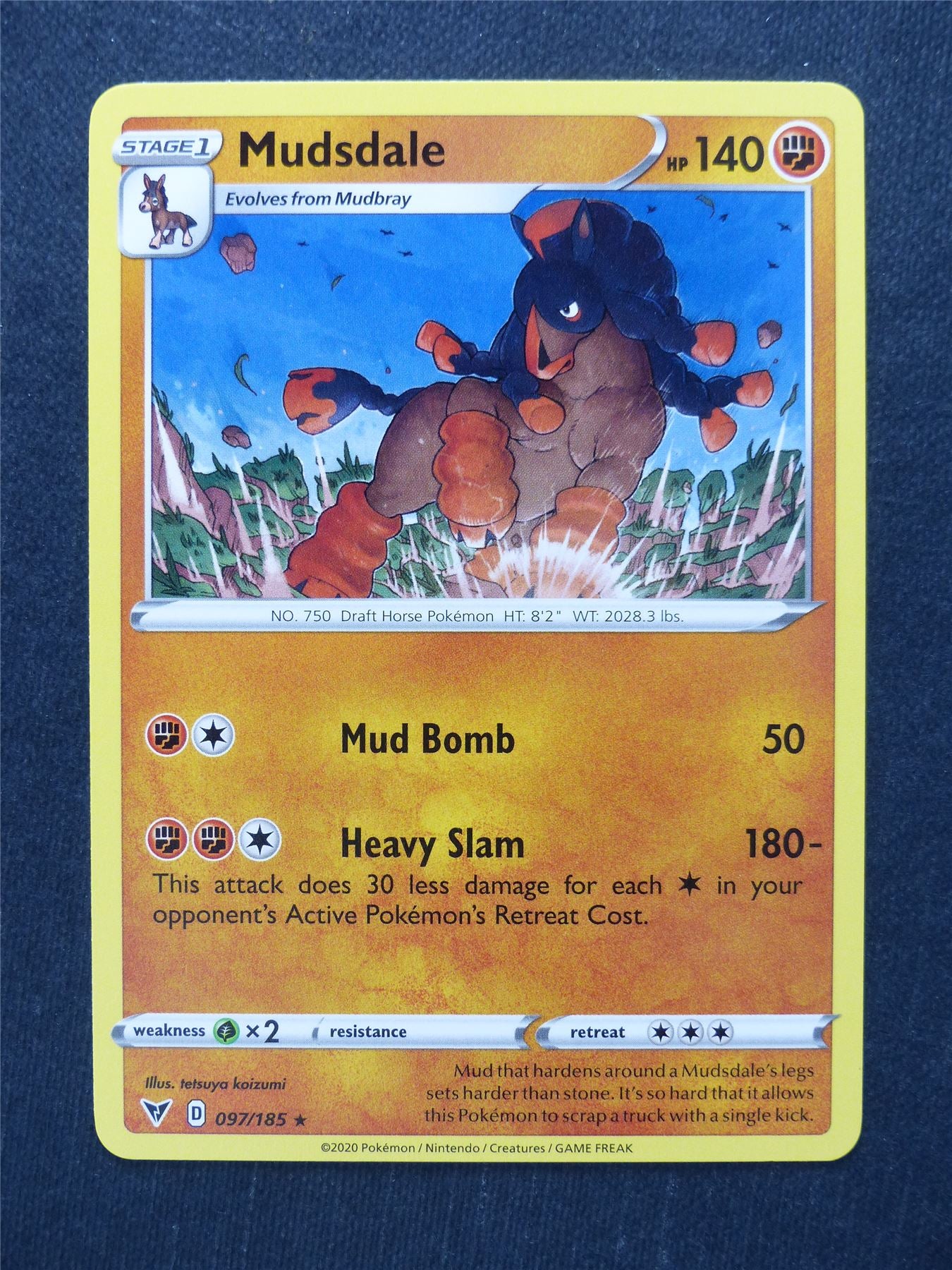 Mudsdale 097/185 - Vivid Voltage
