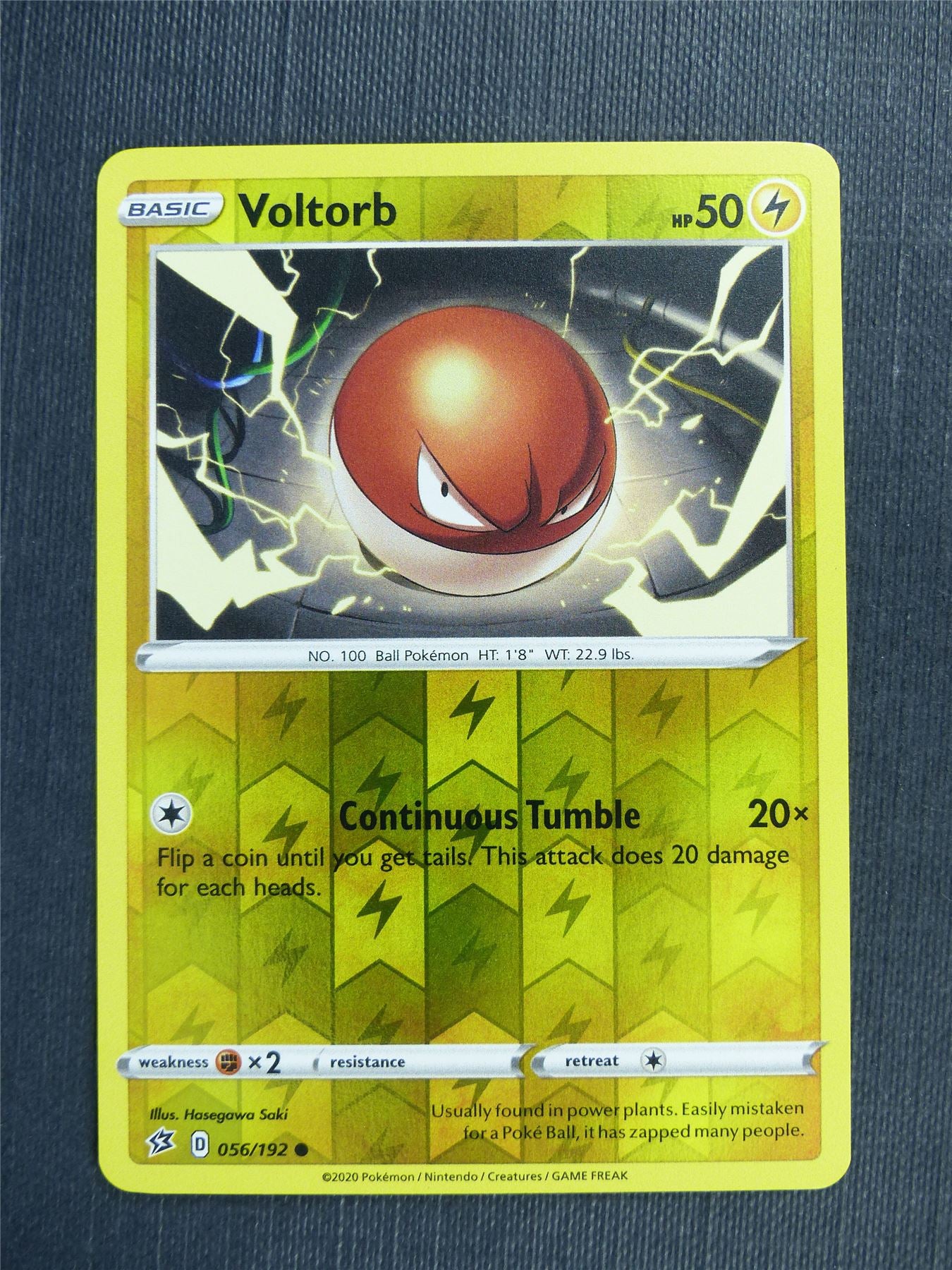Voltorb 056/192 Holo - RCL - Pokemon Card #3JU
