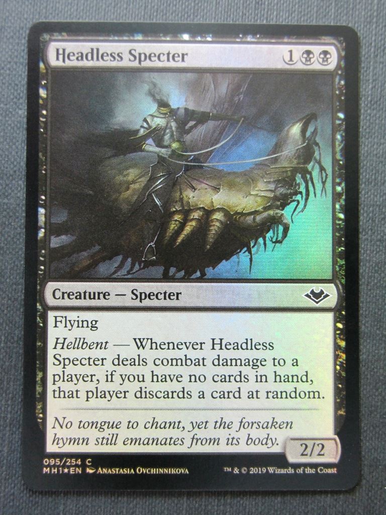 Headless Specter Foil - Modern Horizons - Mtg Magic Cards # 8A71