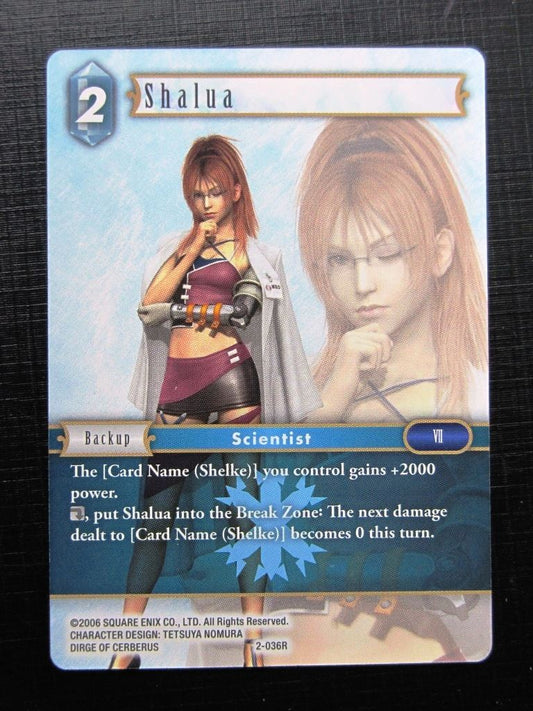 Final Fantasy Cards: SHALUA 2-036R # 27G94