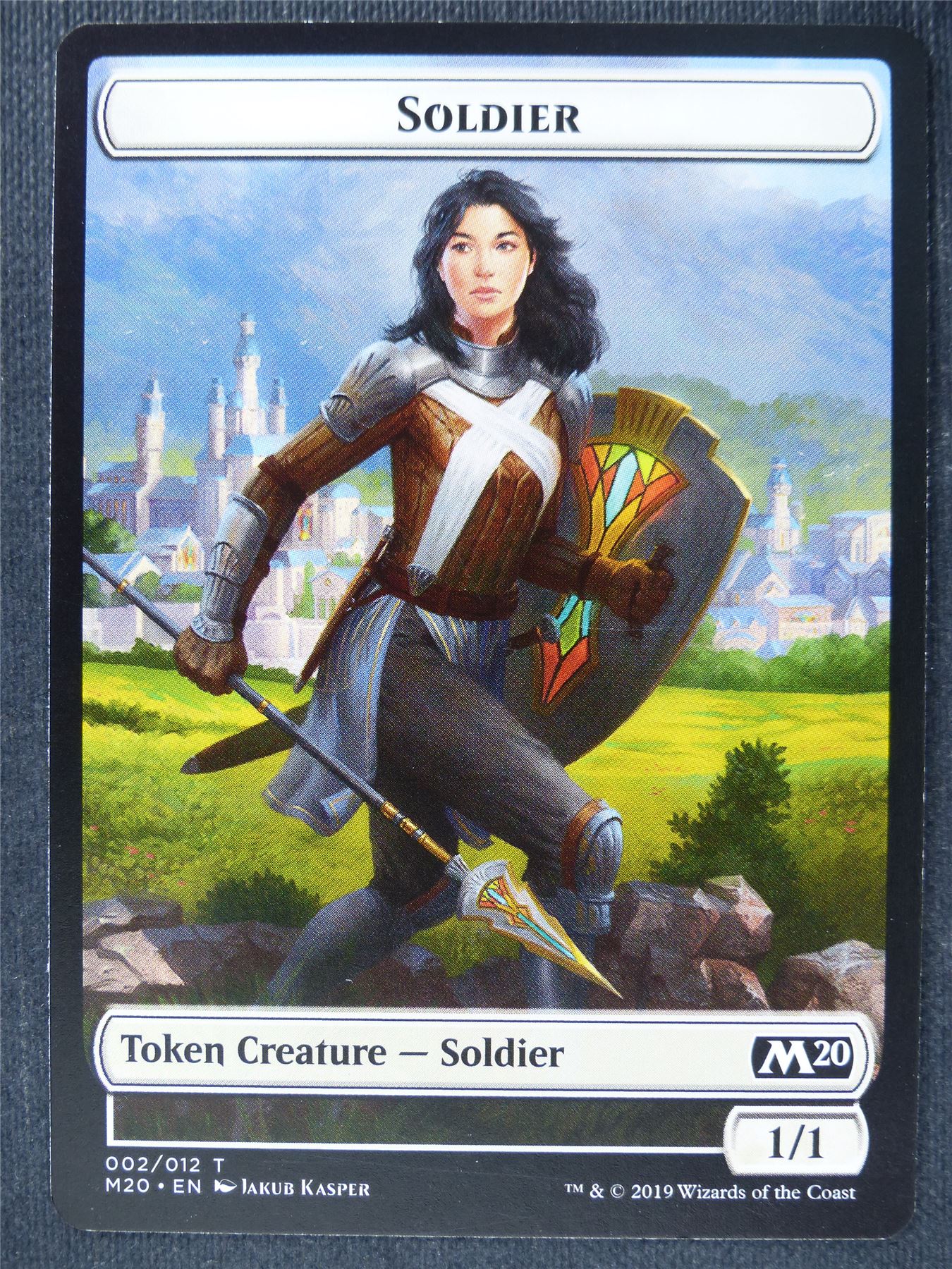 Soldier Token - Mtg Magic Cards #TF
