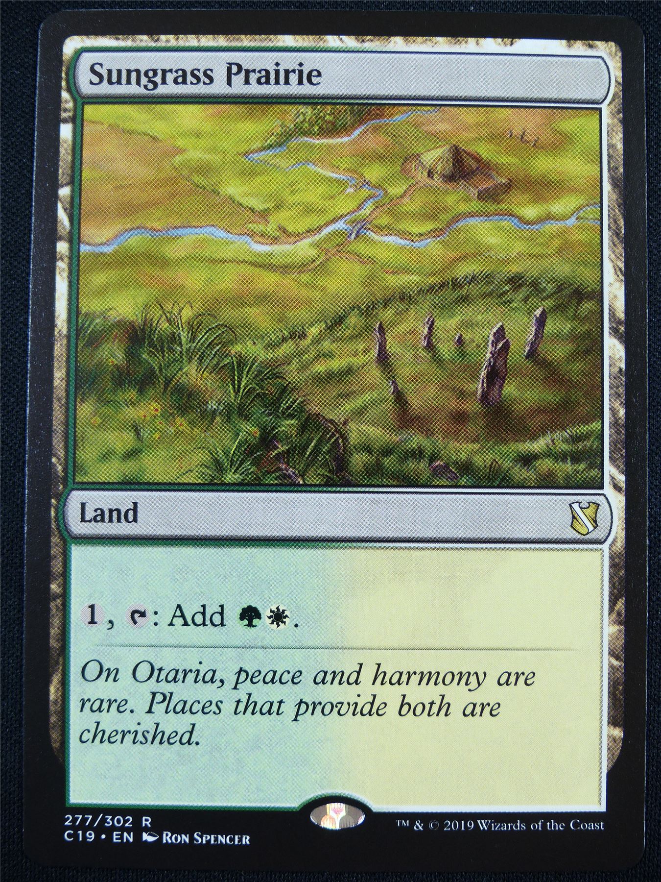 Sungrass Prairie - C19 - Mtg Card #OZ