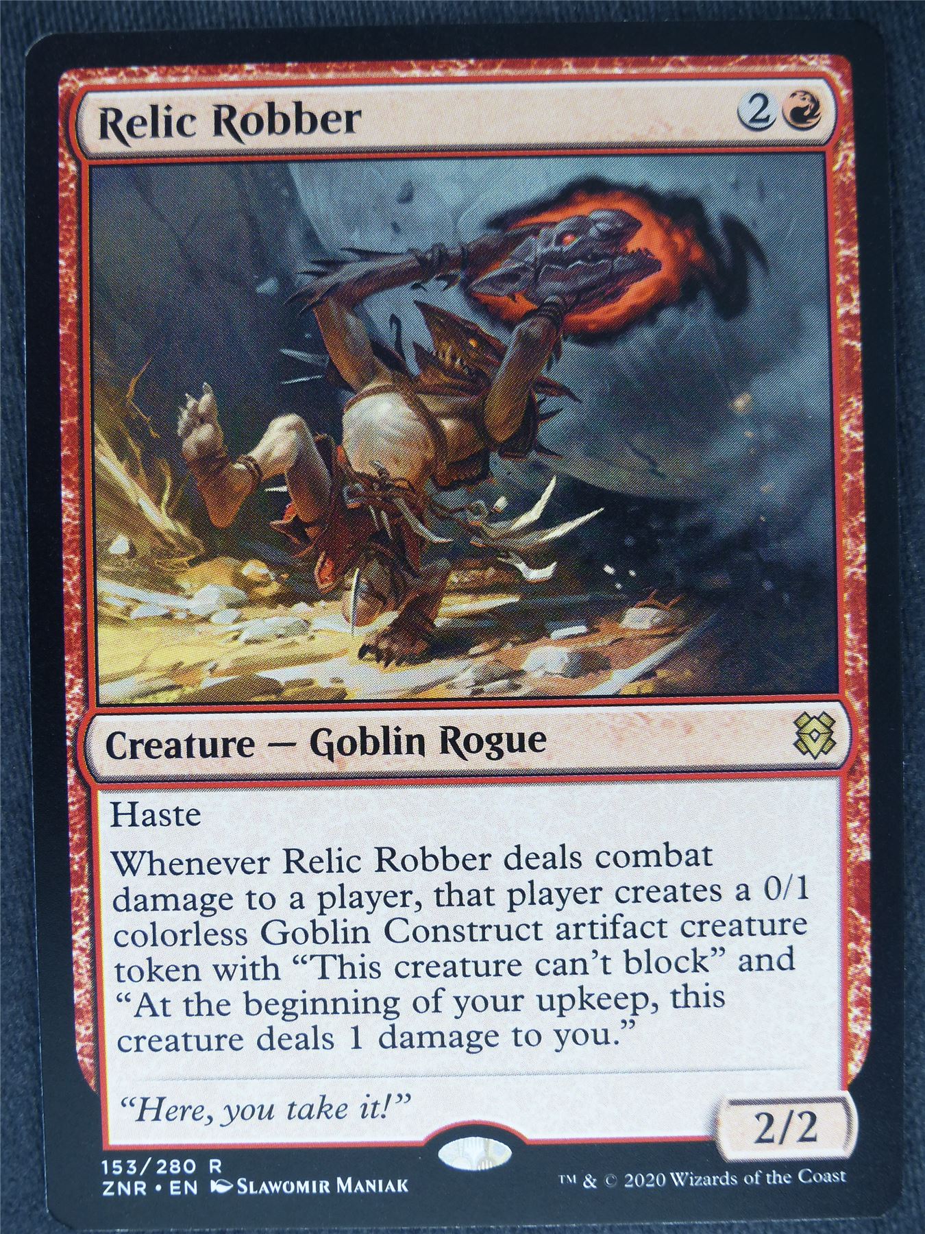 Relic Robber Mint - Mtg Magic Cards #3W