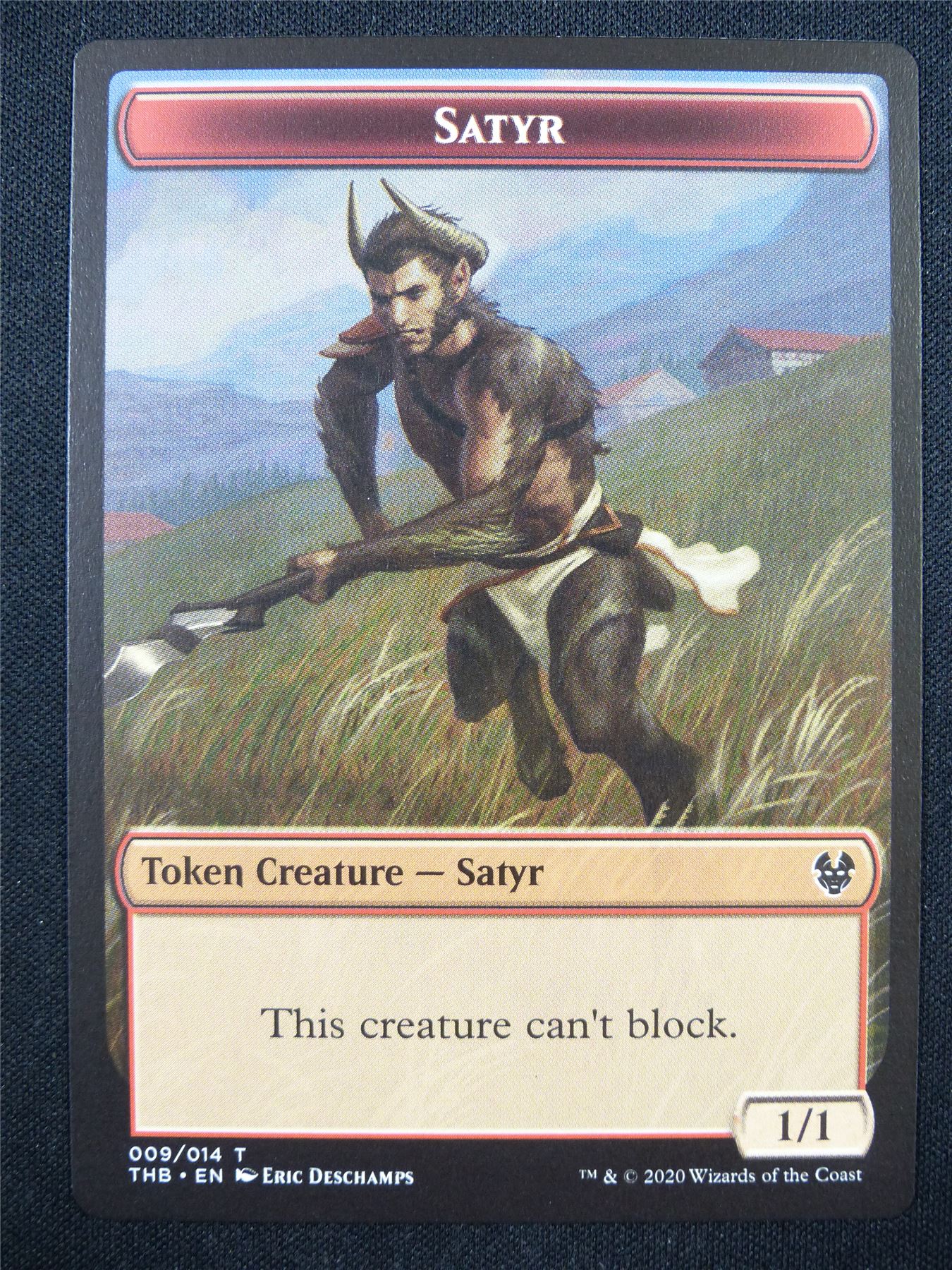Satyr Token - Mtg Card #2D2