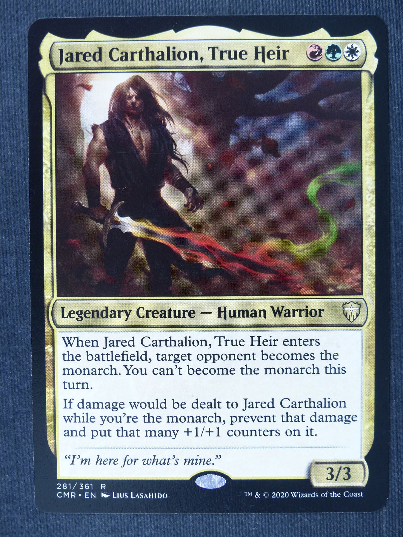 Jared Carthalion True Heir - Mtg Magic Cards #3Y1