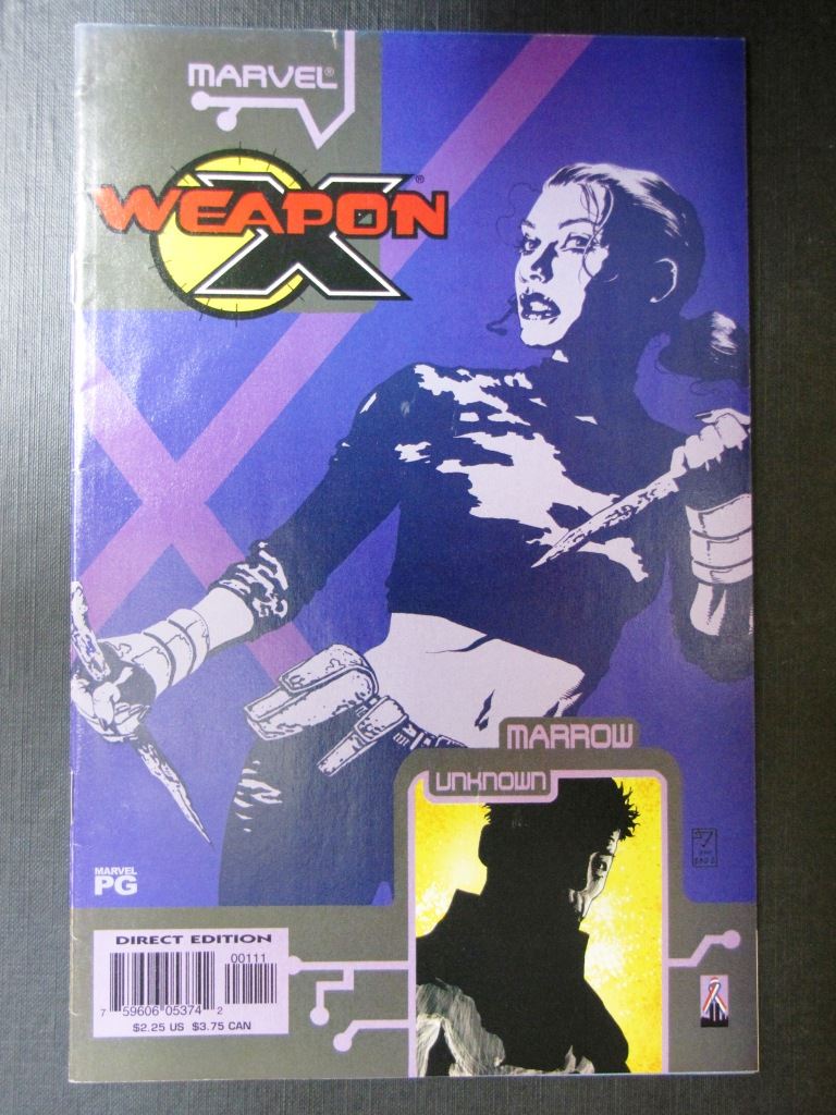 WEAPON X: The Draft Marrow #1- Marvel Comics #1EP