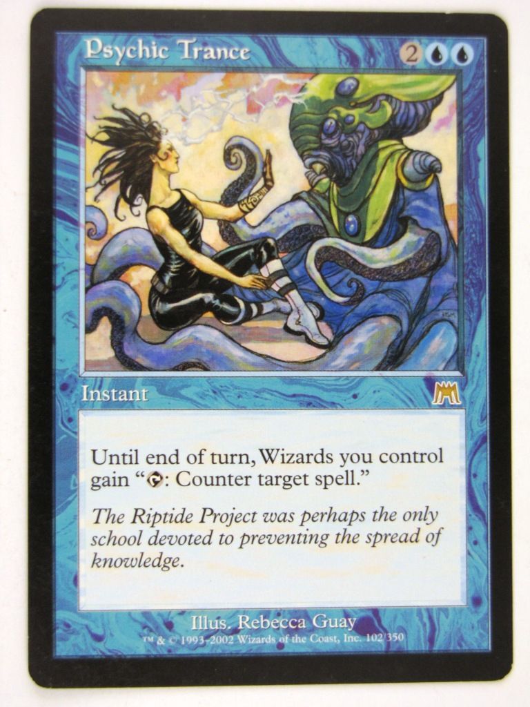 MTG Magic: The Gathering Cards: PSYCHIC TRANCE - Played Rare