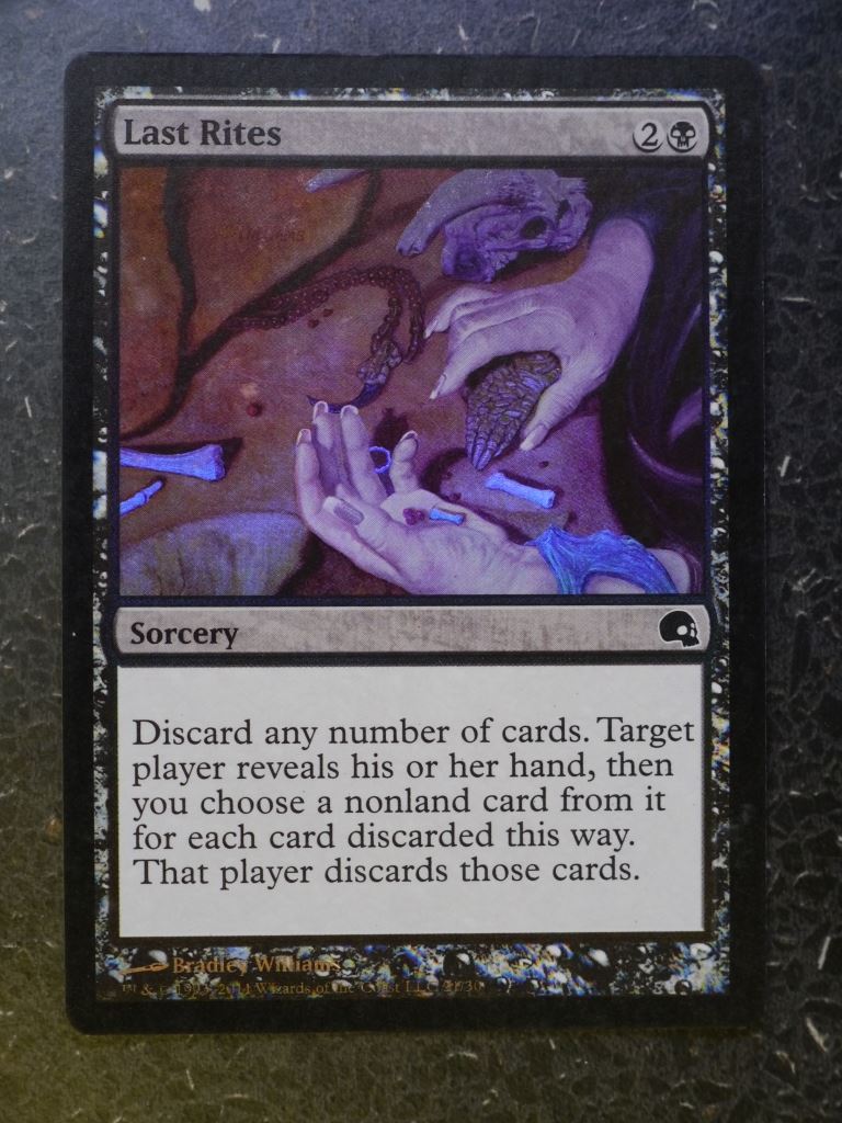 MTG Magic Cards: LAST RITES FOIL # 4J46