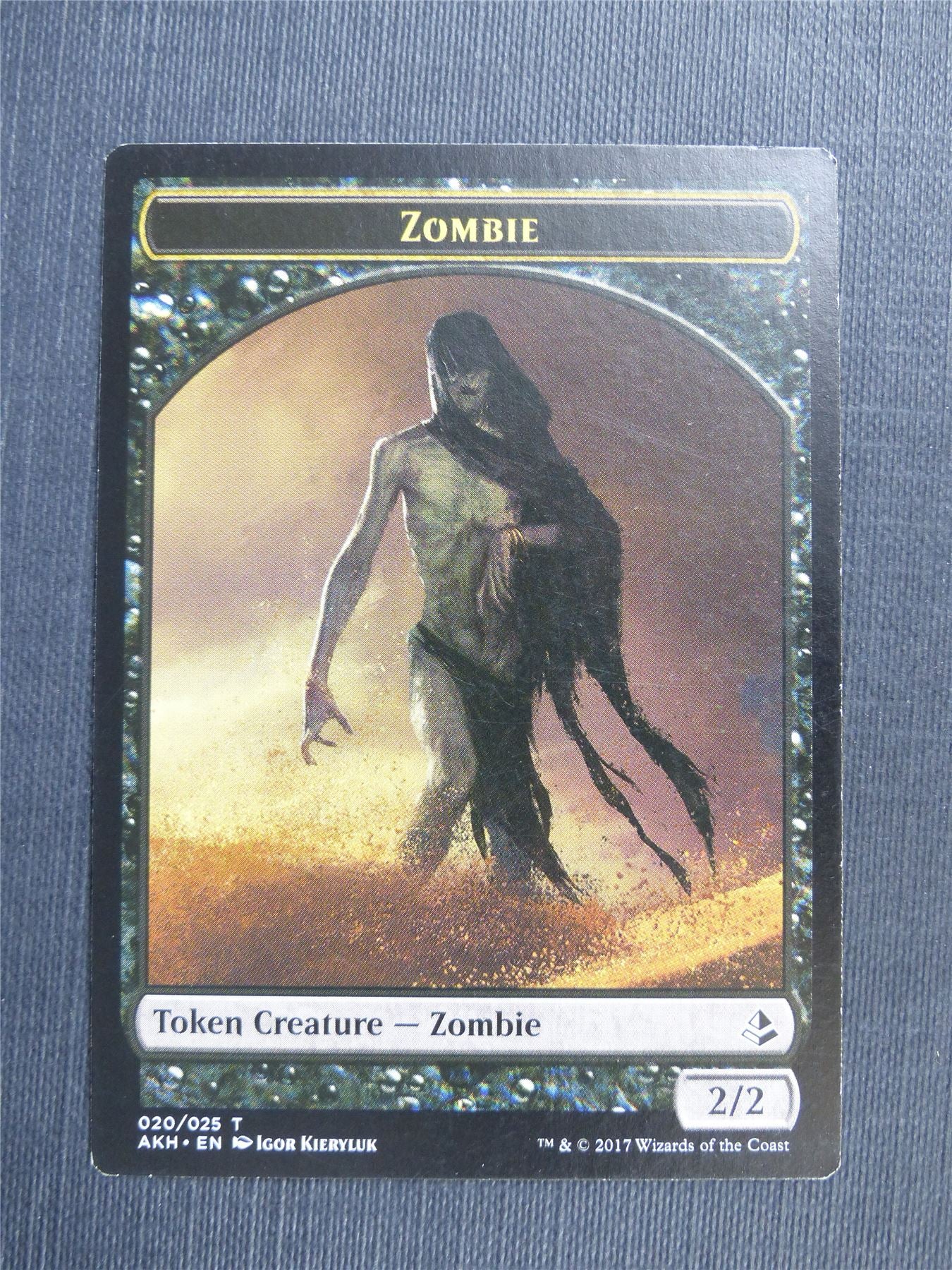 Snake / Zombie - Mtg Magic Token Cards #4QM