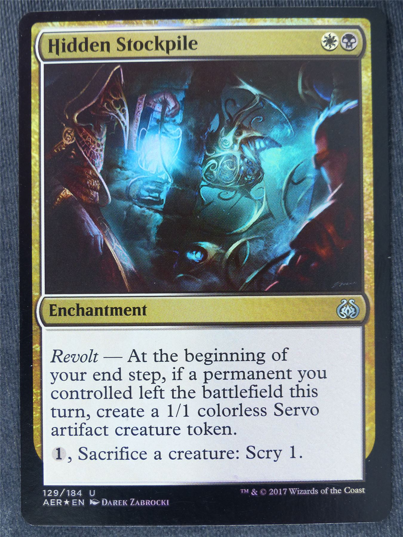 Hidden Stockpile Foil - Mtg Magic Cards #1HC