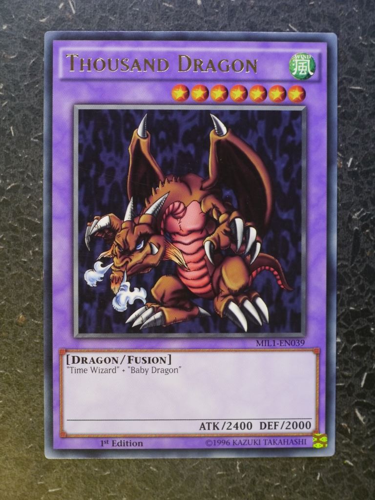Yugioh Cards: THOUSAND DRAGON MIL1 RARE # 8E58