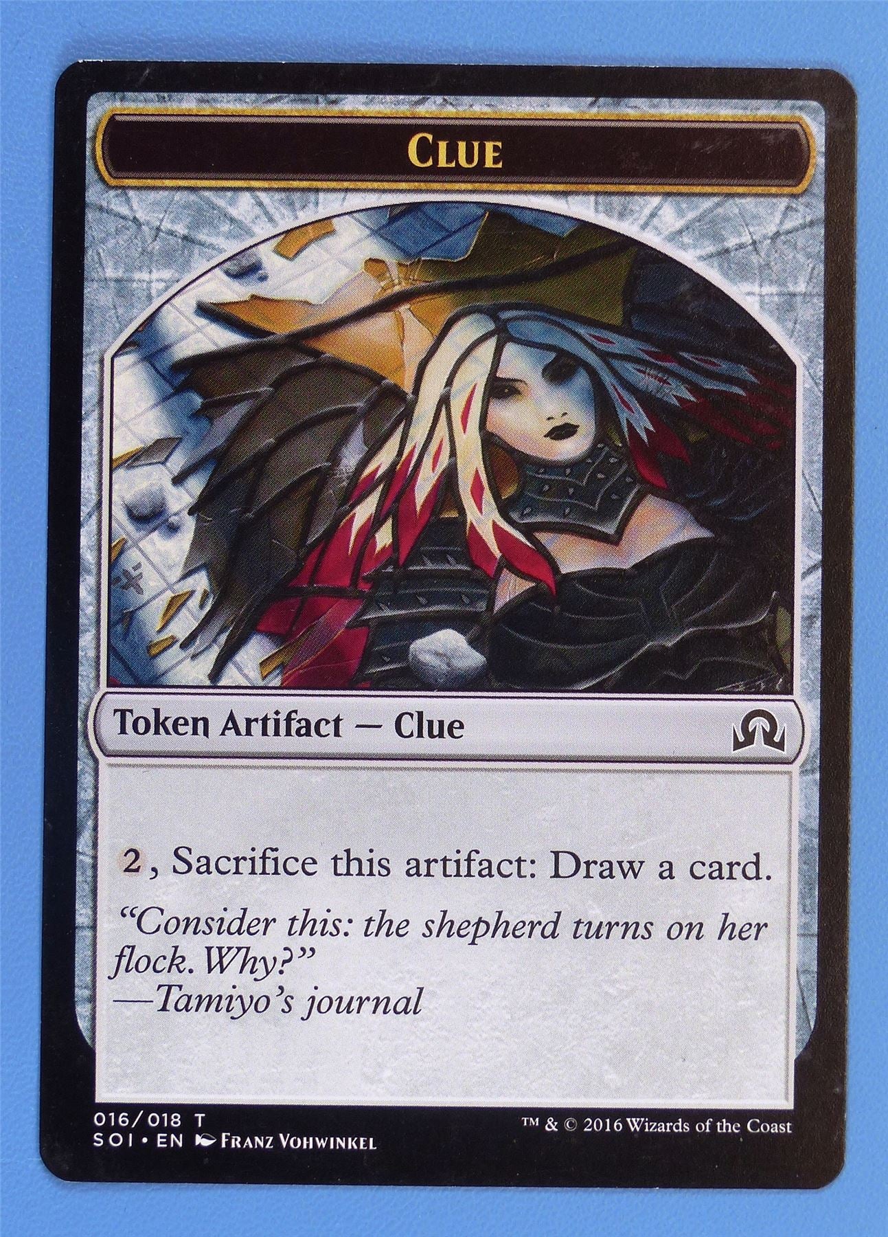 Clue - Token - Mtg Card # 2I81