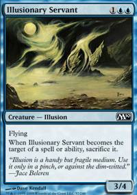 Mtg Magic Card: M10 : Illusionary Servant