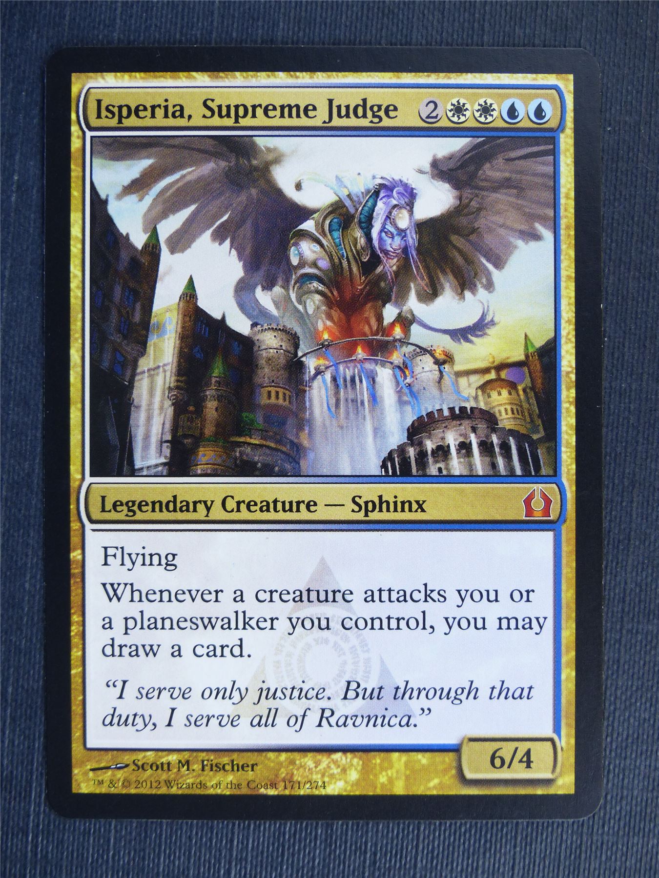 Isperia Supreme Judge - Mtg Magic Cards #Q6