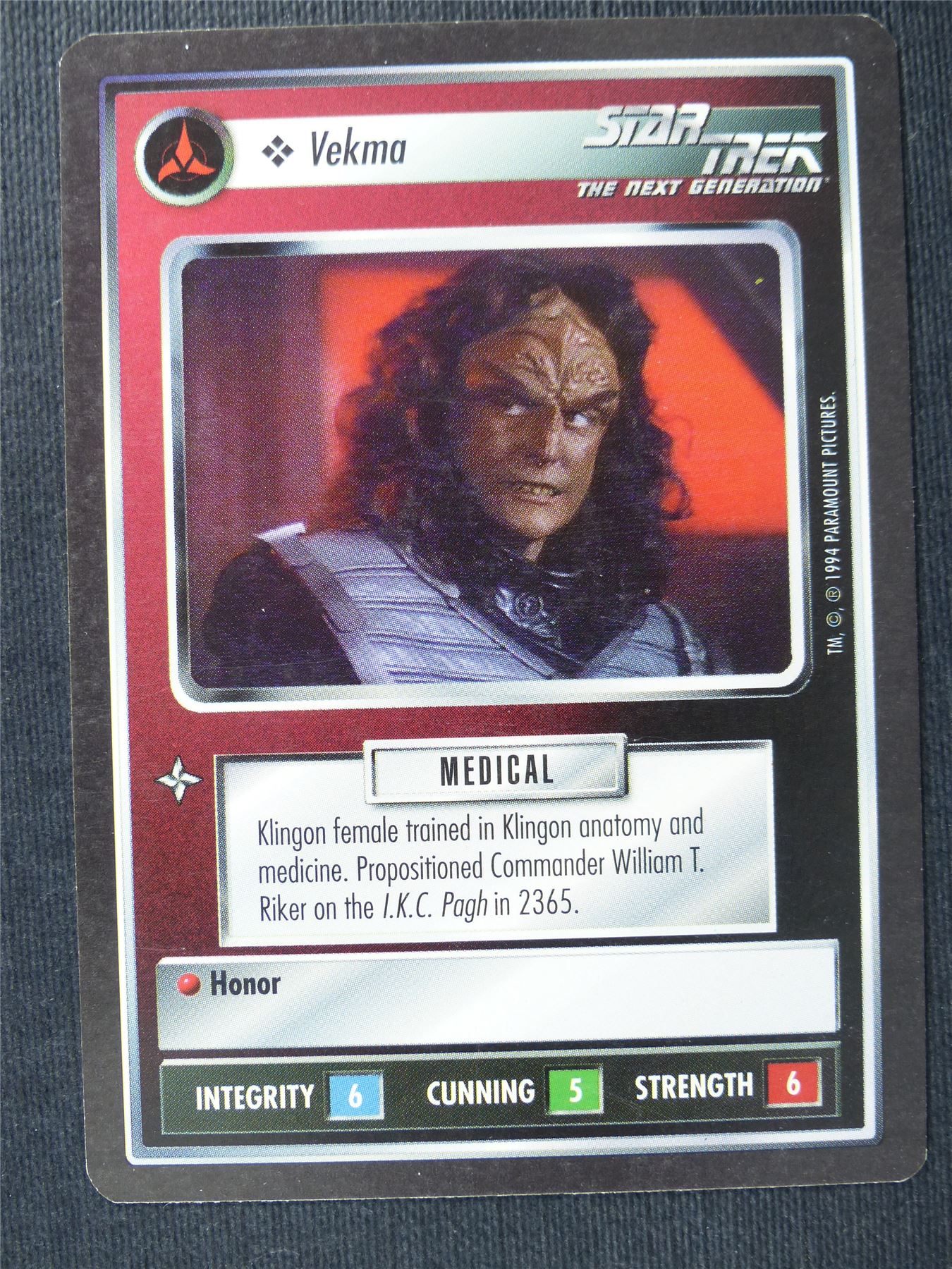 Vekma - NG - Star Trek Cards #SC