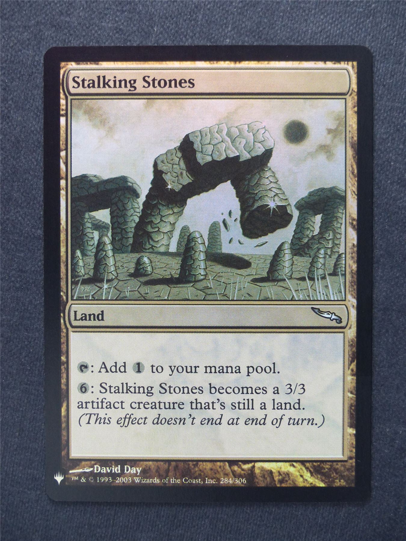 Stalking Stones Foil - Mtg Magic Cards #X4