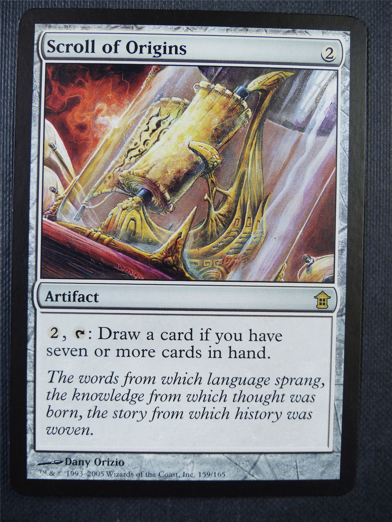 Scroll of Origins - Mtg Card #75Z