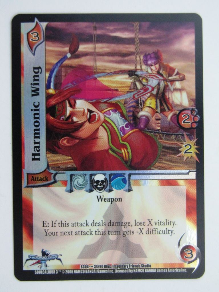 UFS Cards: HARMONIC WING 34/90 RARE FOIL # 28G70