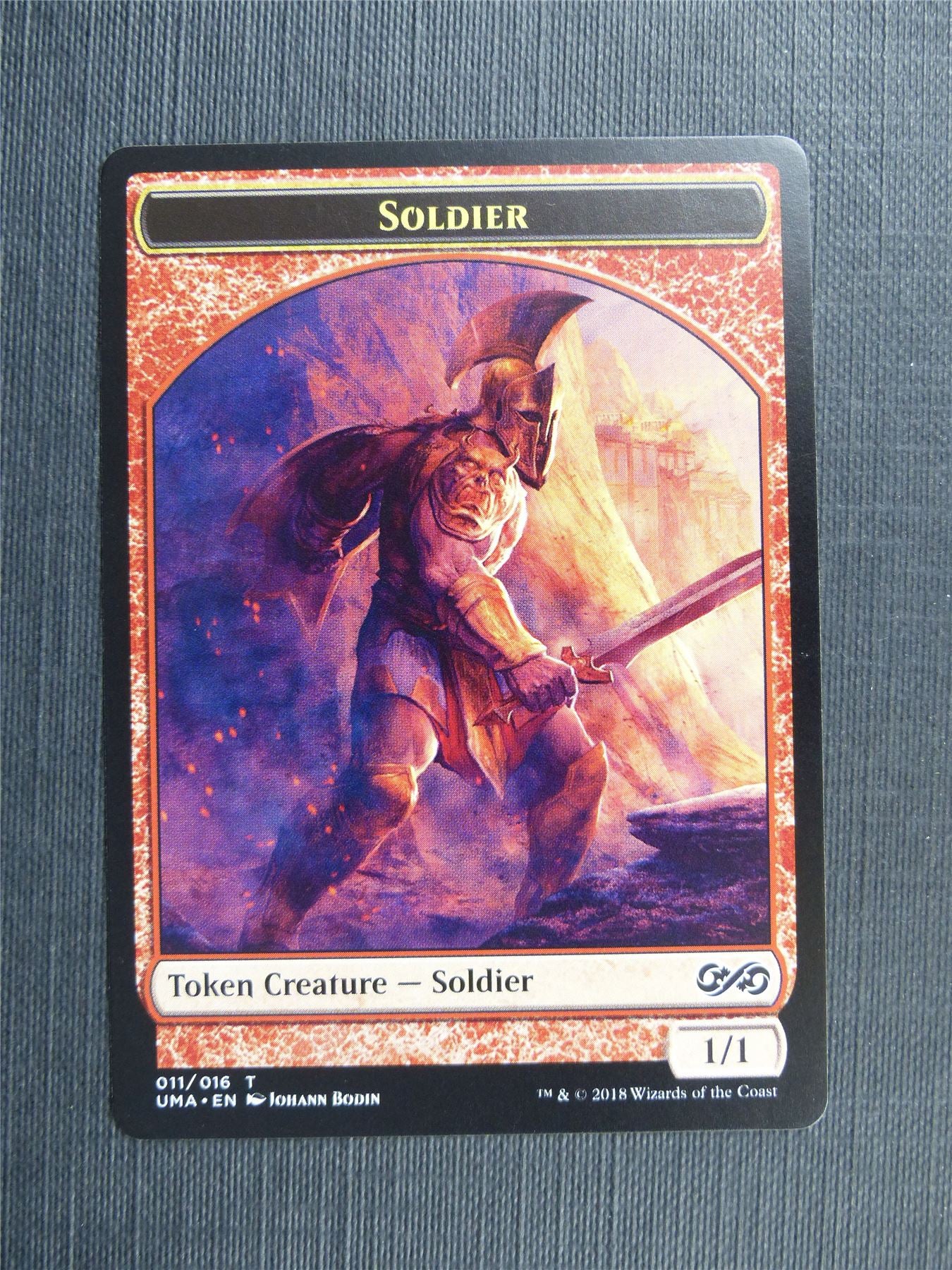 Soldier - Token - Mtg Magic Cards #3RQ