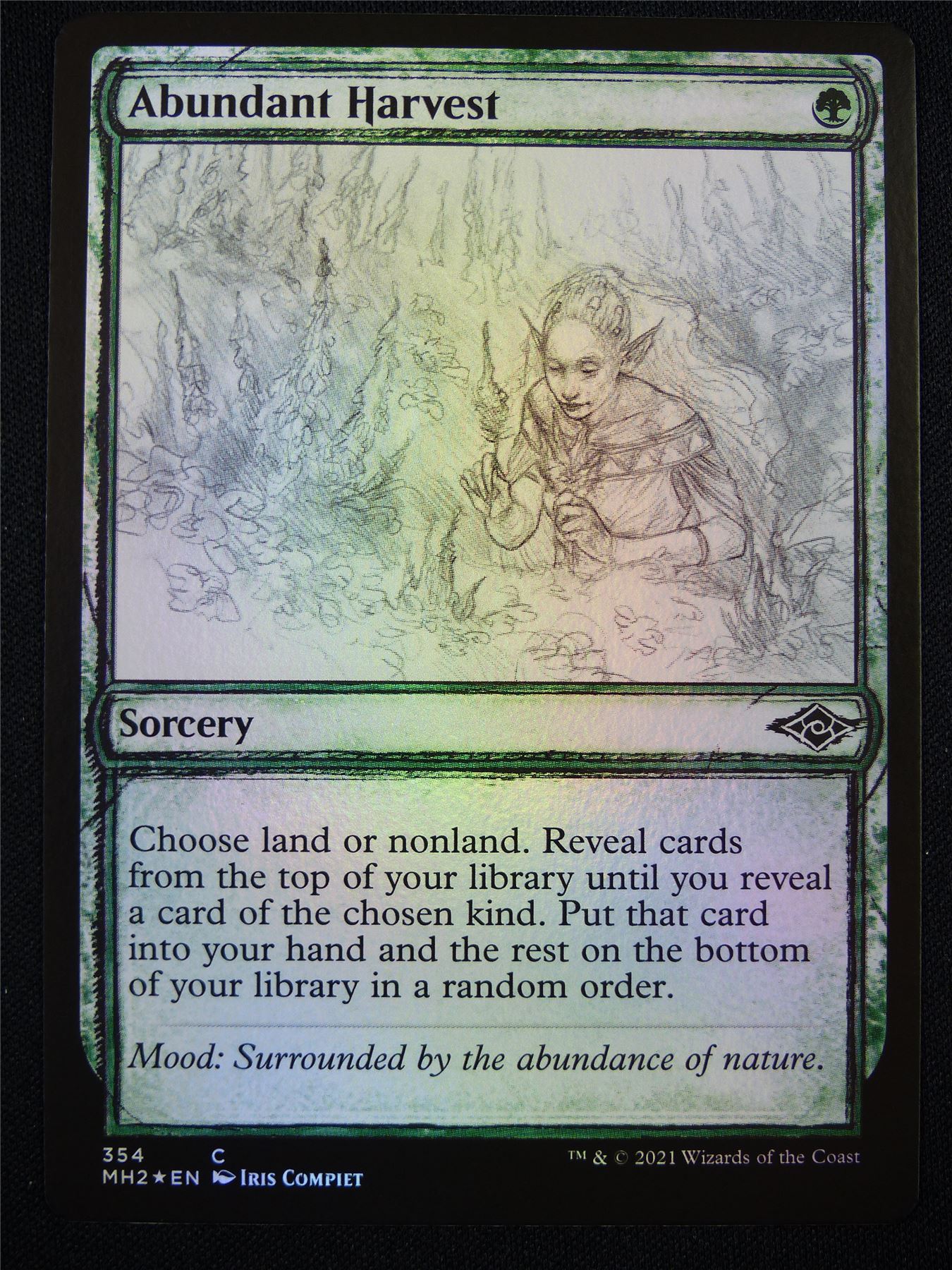 Abundant Harvest Showcase Foil - Mtg Card #1J7