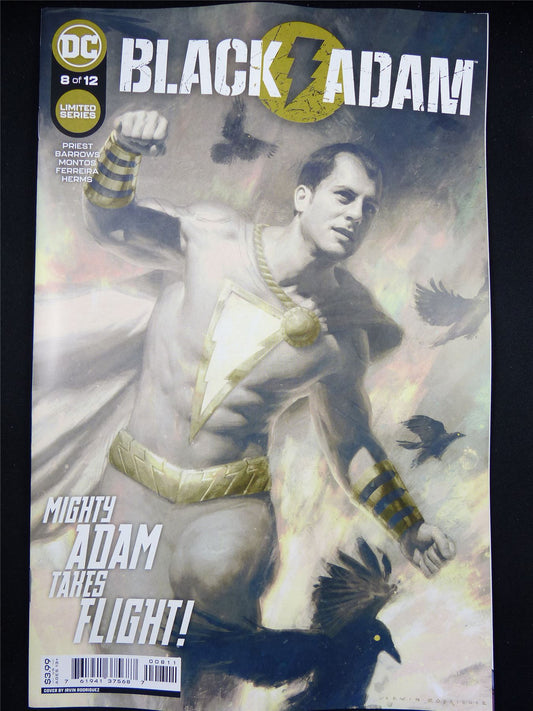 BLACK Adam #8 - Apr 2023 DC Comic #3AD