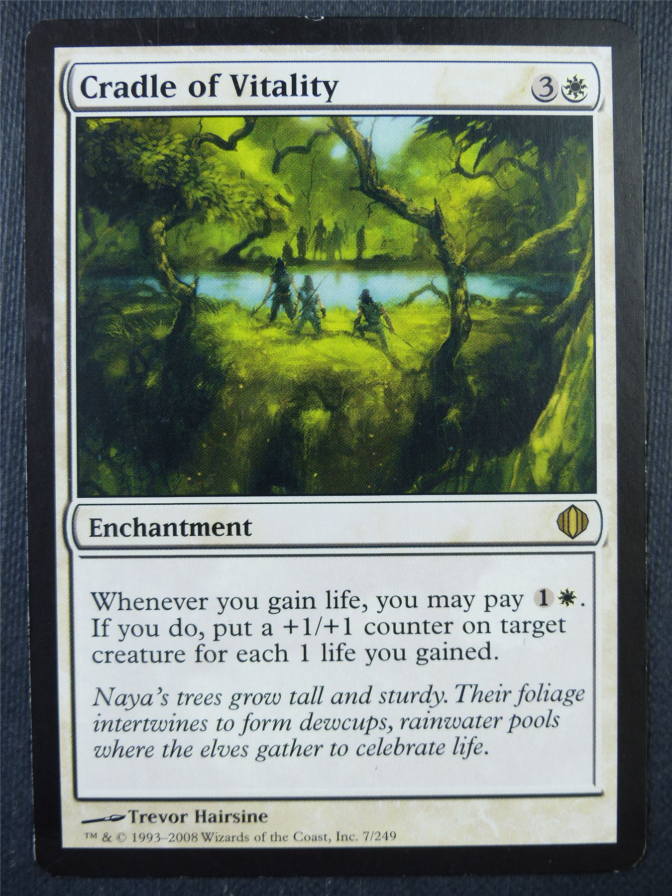 Cradle of Vitality played - Mtg Card #6AT