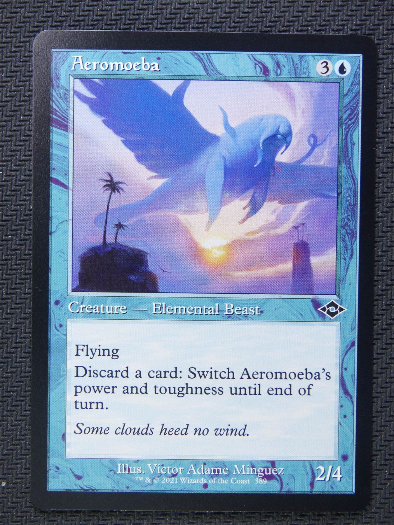 Aeromoeba Retro Frame - Mtg Card #6MA