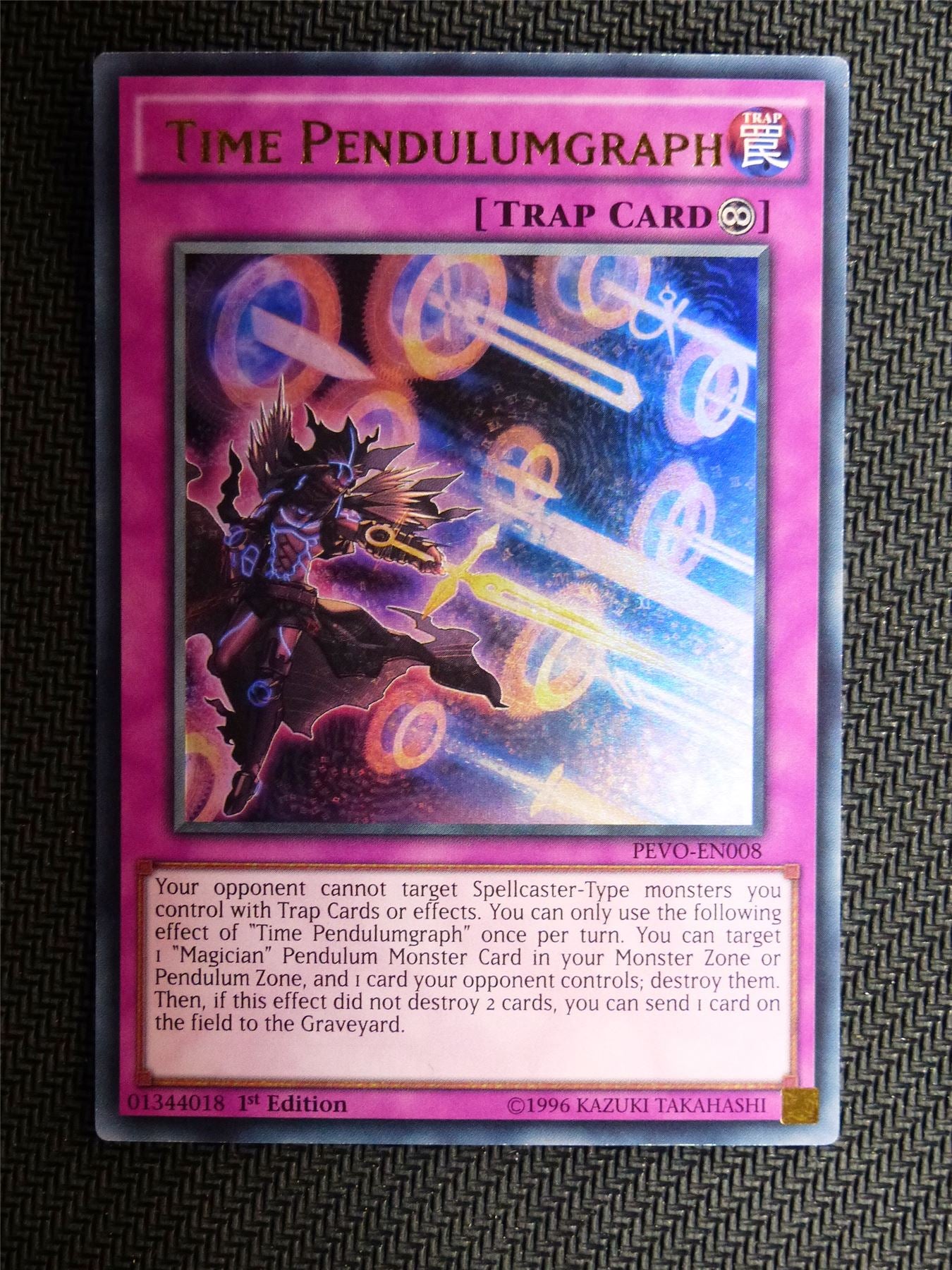 Time Pendulumgraph - PEVO - Ultra Rare - Yugioh Card # 1F81