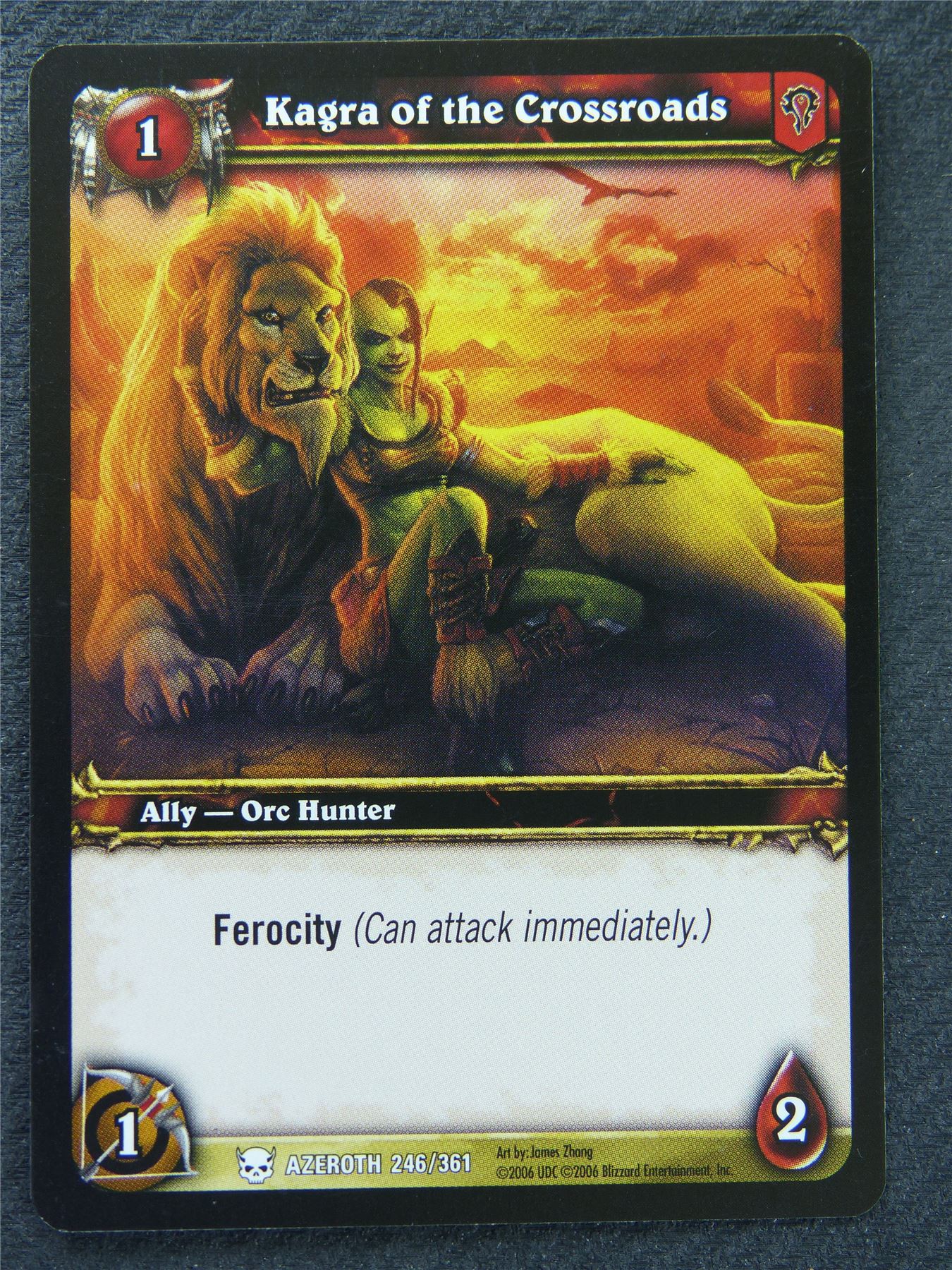 Kagra Of The Crossroads - Common - World Of Warcraft #1DJ