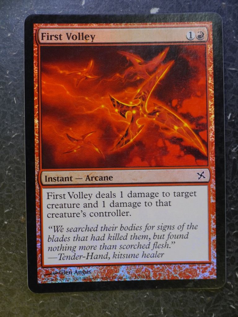 MTG Cards: FIRST VOLLEY FOIL # 5D81