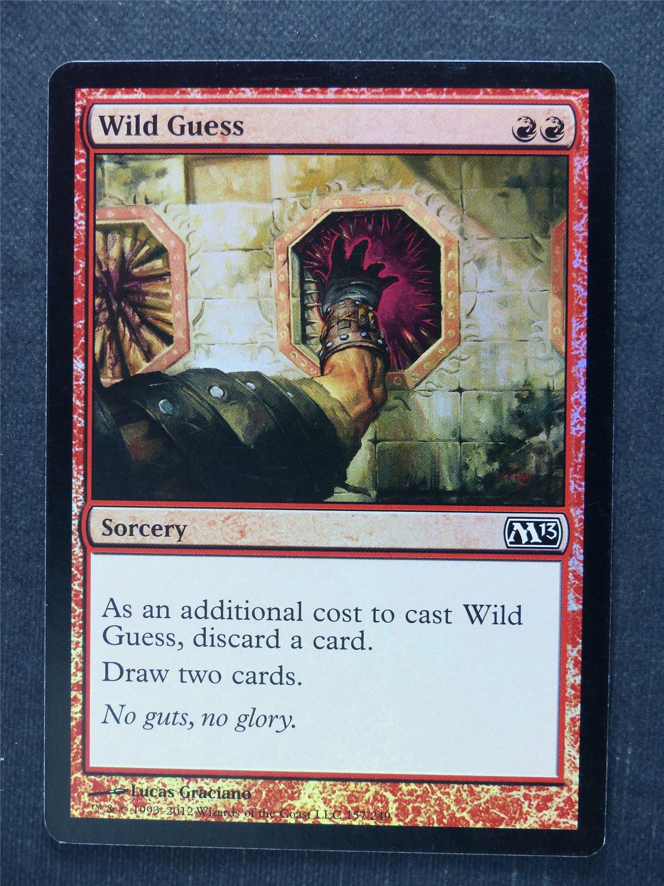 Wild Guess Foil - Mtg Magic Cards #NI Wild Guess Foil - Mtg Magic Cards #NI