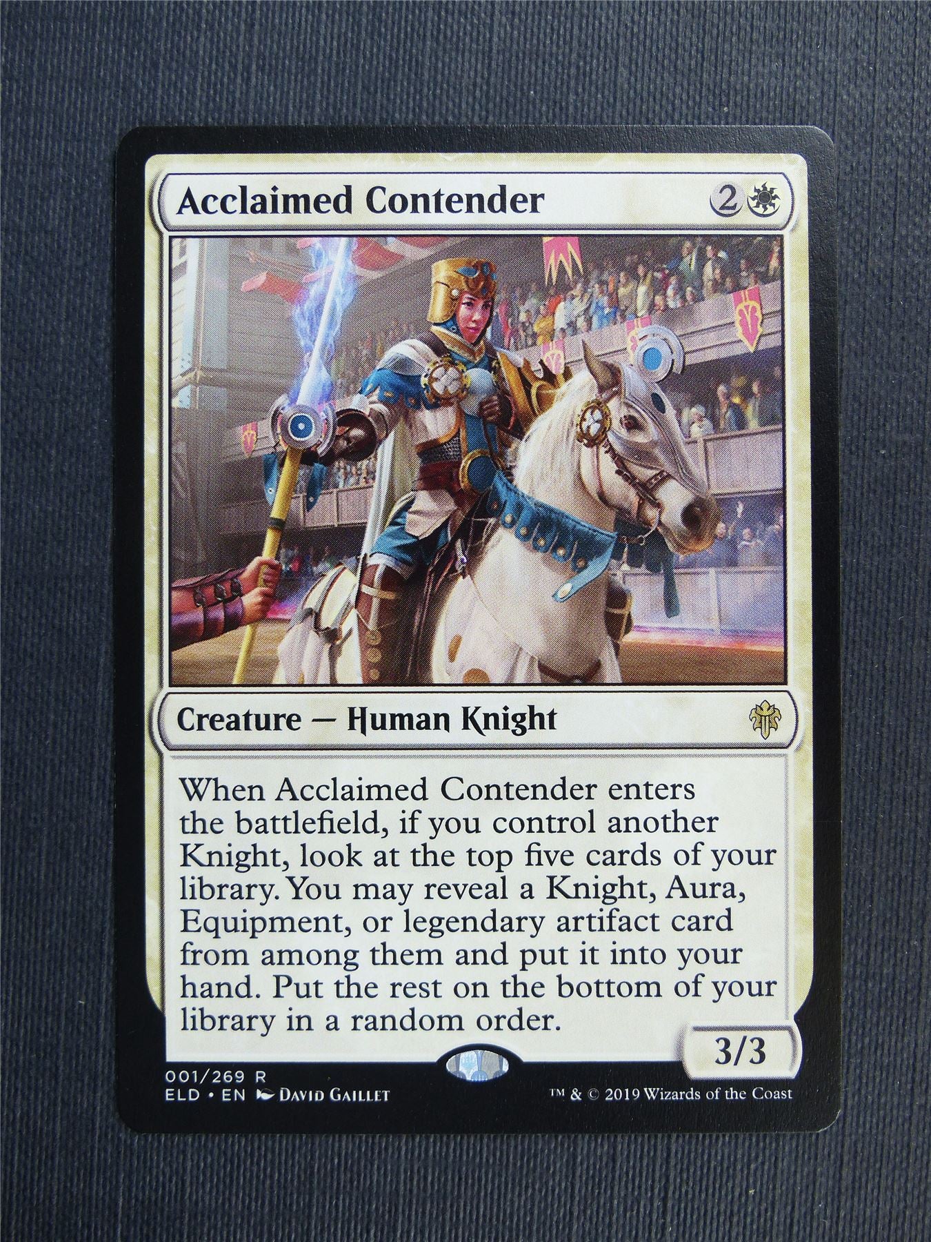 Acclaimed Contender - Mtg Magic Cards #38H