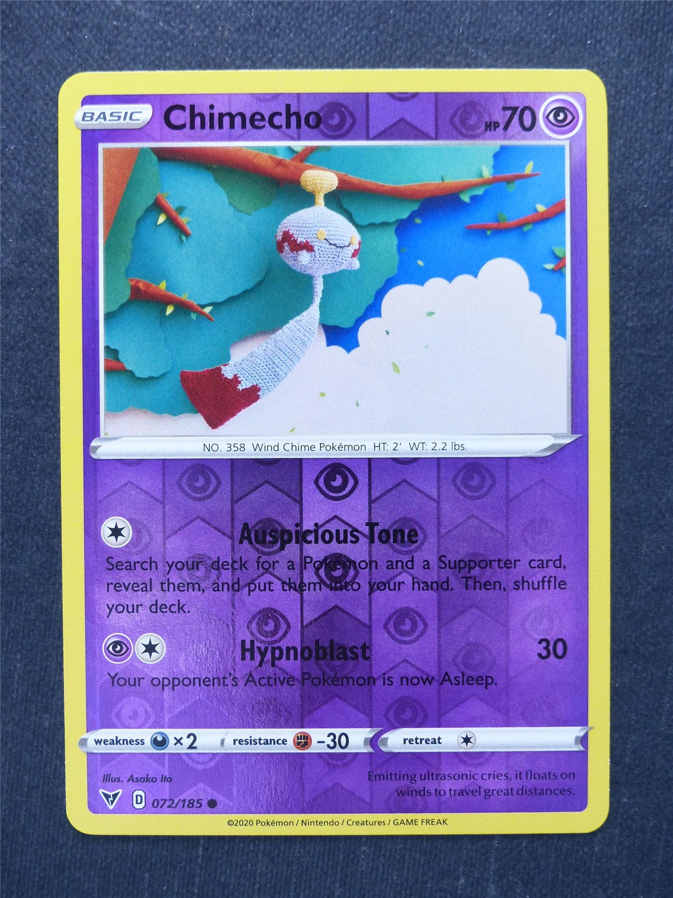 Chimecho 072/185 Reverse - Vivid Voltage