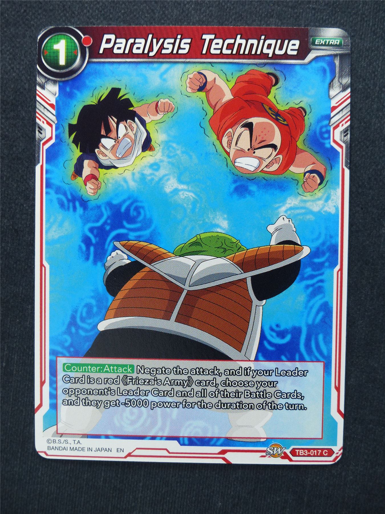 Paralysis Technique - Dragon Ball Super Cards #C6