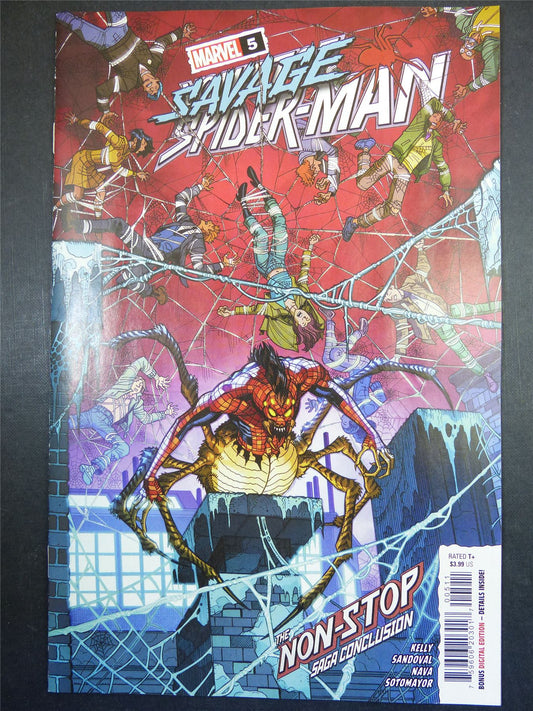 Savage SPIDER-MAN #5 - Sep 2022 - Marvel Comics #5DF