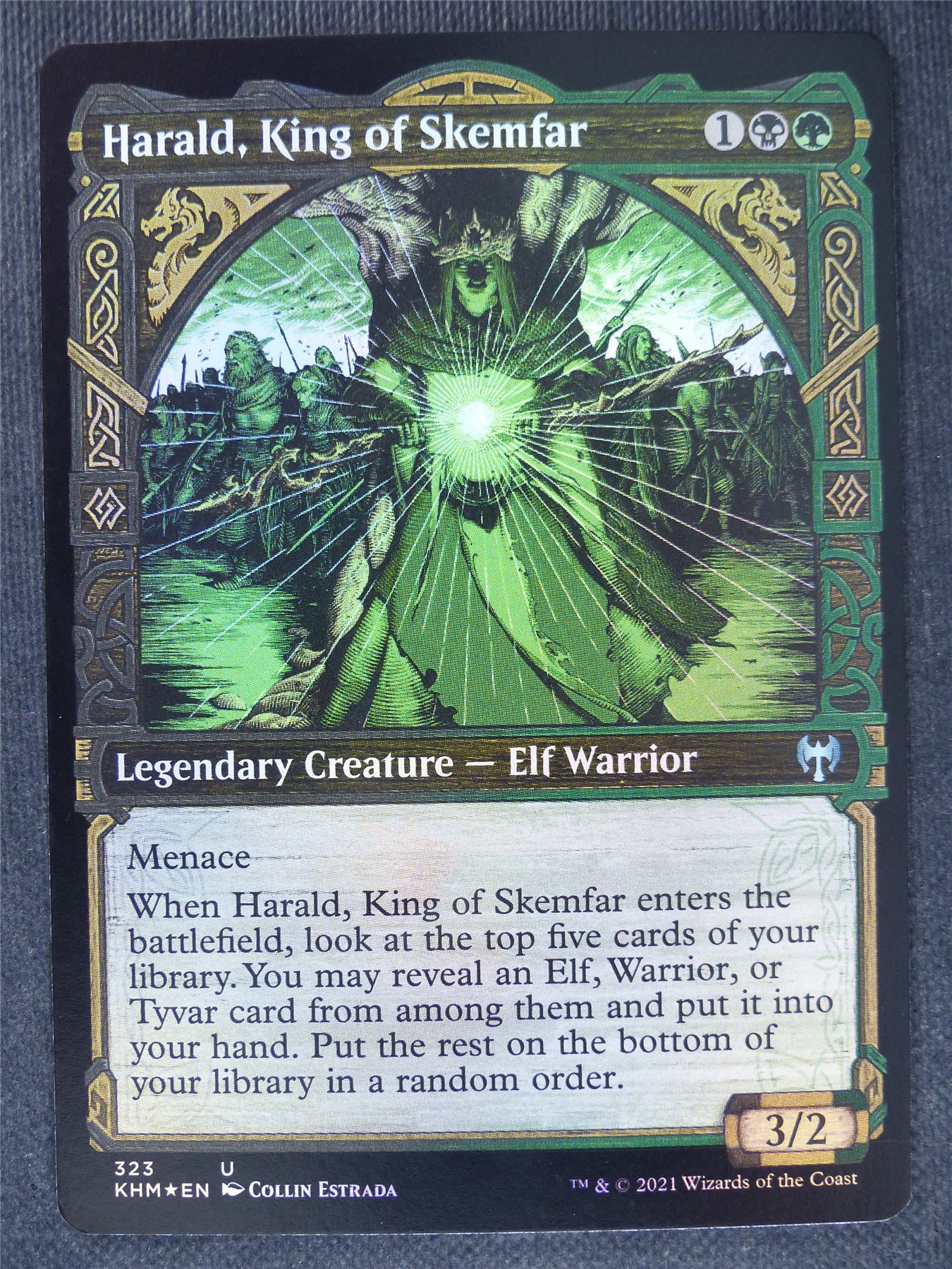 Harald King of Skemfar Showcase Foil