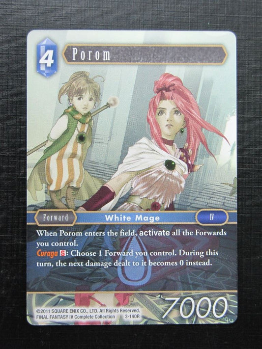 Final Fantasy Cards: POROM 3-140R # 2J67