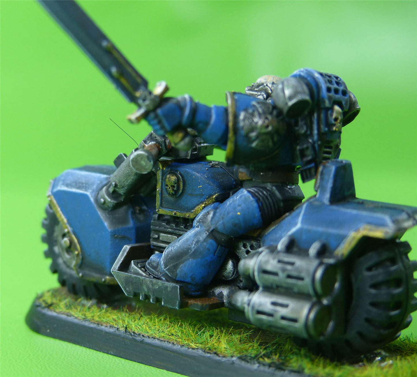 Space Marine Bike Painted - Warhammer AoS 40k #84G