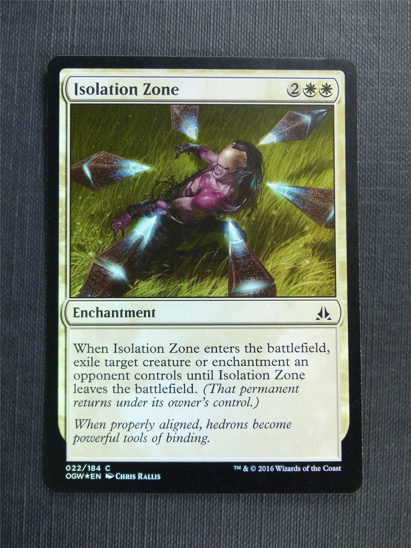Isolation Zone Foil - Mtg Magic Cards #554