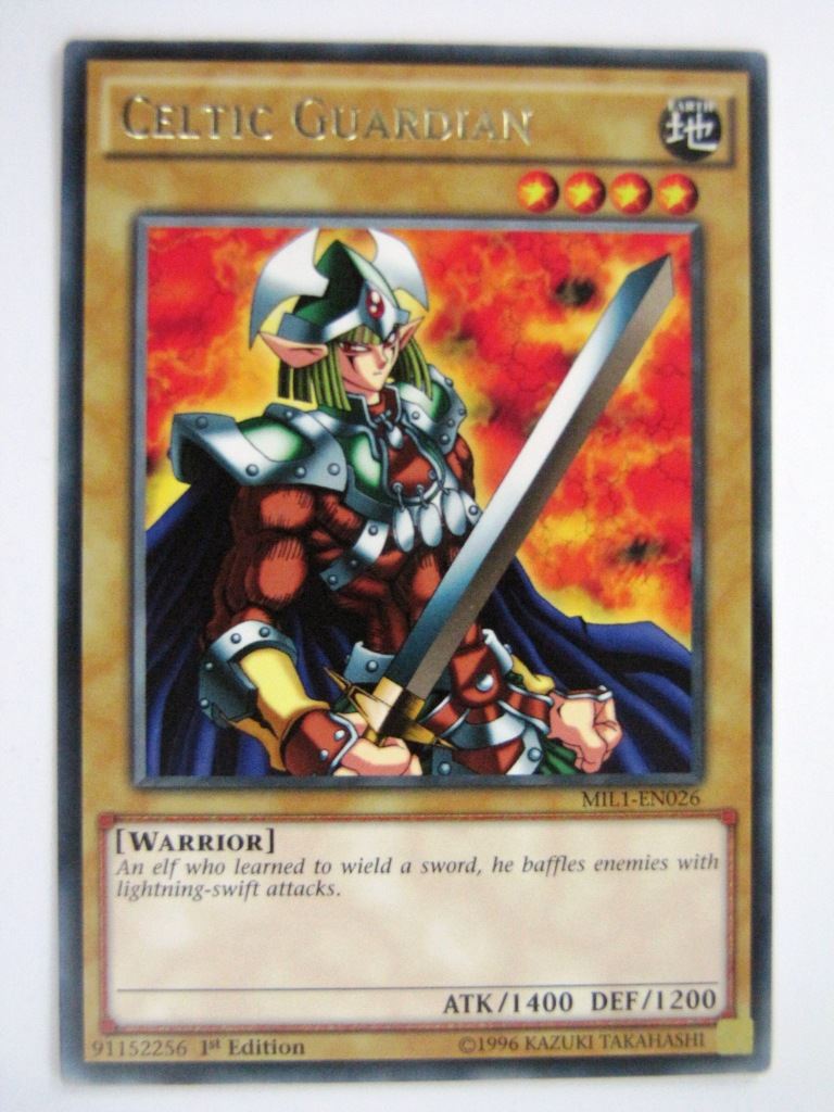 Yugioh Cards: CELTIC GUARDIAN MIL1 RARE # 11I87 – Archeron