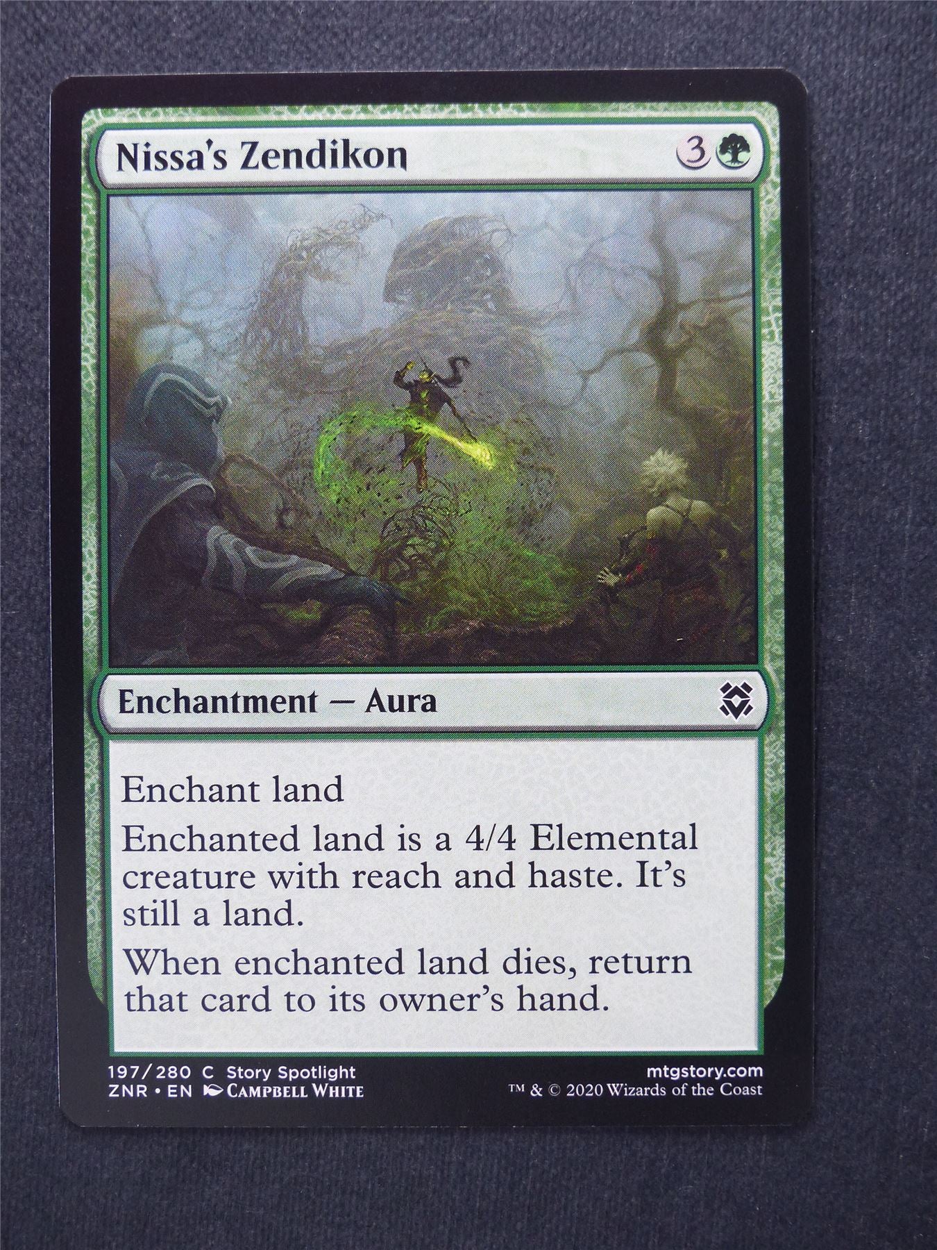 Nissa's Zendikon - Mtg Magic Cards #TW