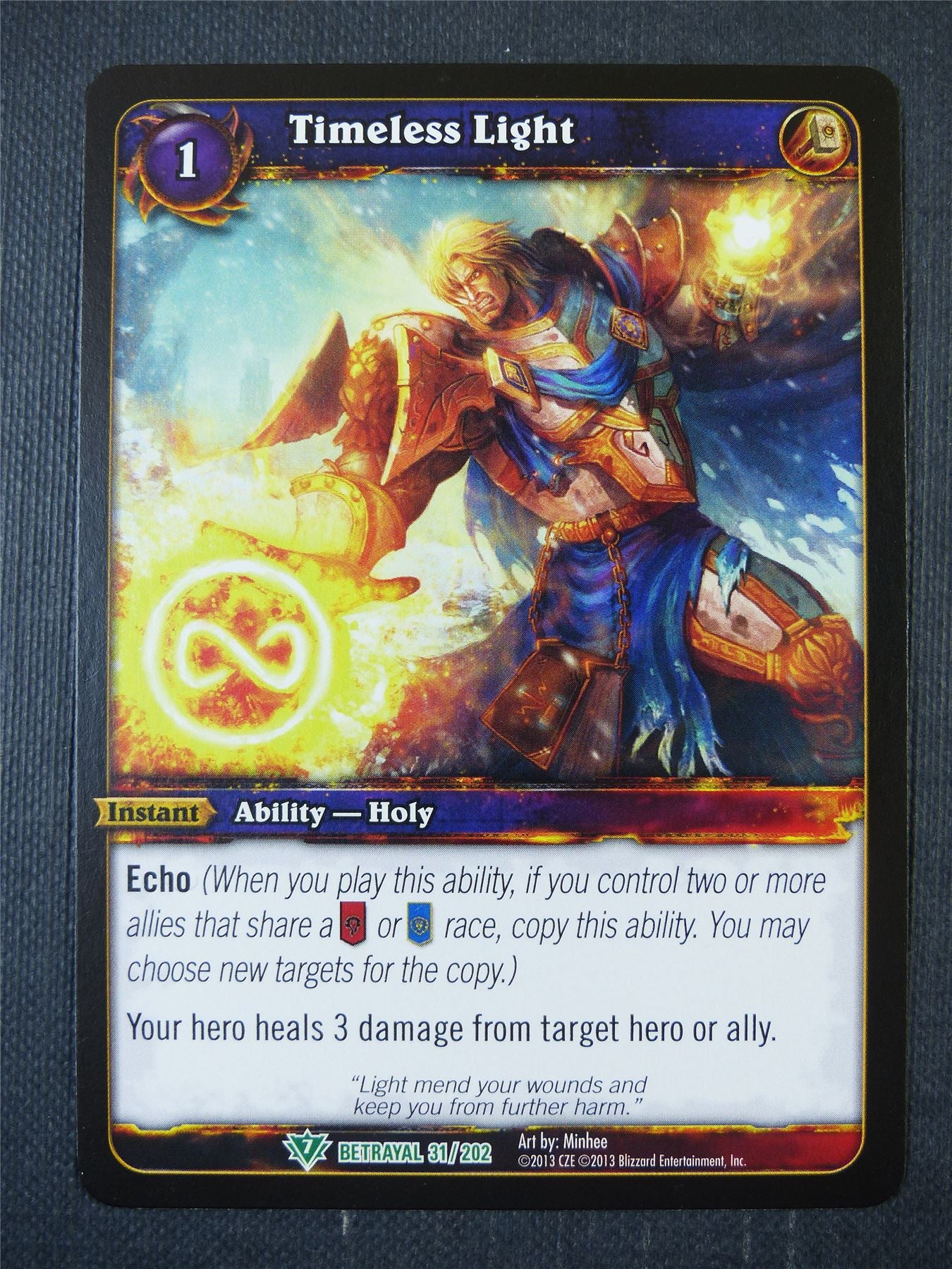 Timeless Light 31/202 - WoW Card #1AF