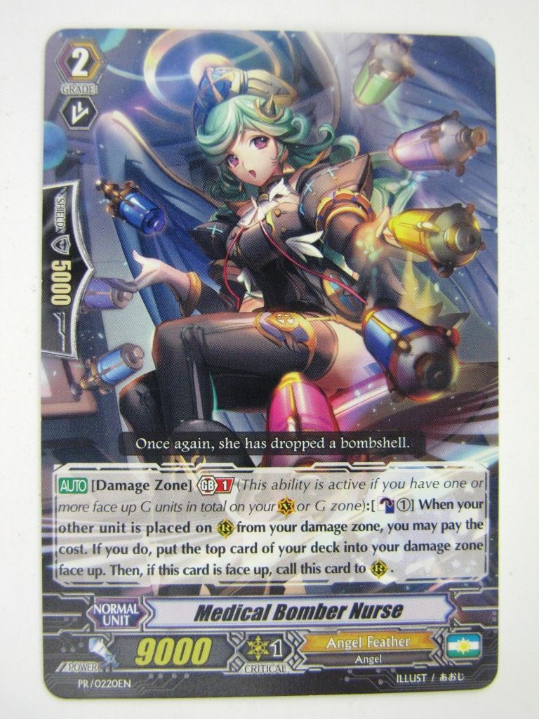 Vanguard Promo Cards: MEDICAL BOMBER NURSE # 13F92